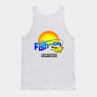 Fish On Lake Michigan Tank Top